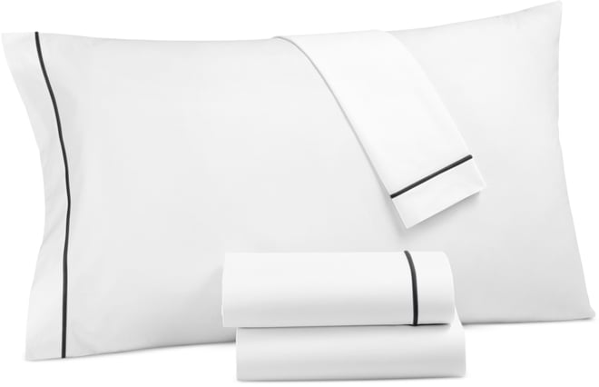 Italian Percale Cotton 4-Pc. Sheet Set, King, Exclusively at Macy's