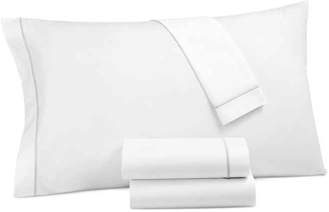 Italian Percale Cotton 4-Pc. Sheet Set, Queen, Exclusively at Macy's