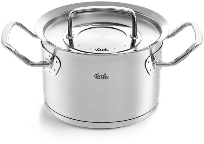 Original-Profi Collection Stainless Steel Stock Pot with Lid, 2.3 Quart