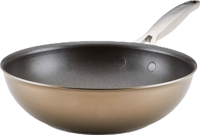 Ascend Hard Anodized Aluminum Non-Stick 10" Stir Fry Pan