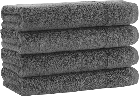 Luxury Turkish Hand Towels, 4-Pack, 600 Gsm, Extra Soft Plush, 18x32, Solid Color Options with Dobby Border