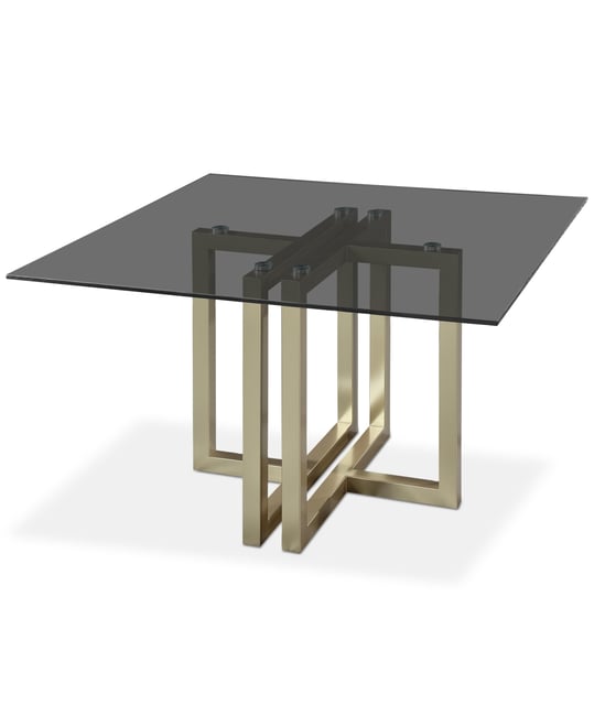 Emila Square Glass Dining Table, Created for Macy's