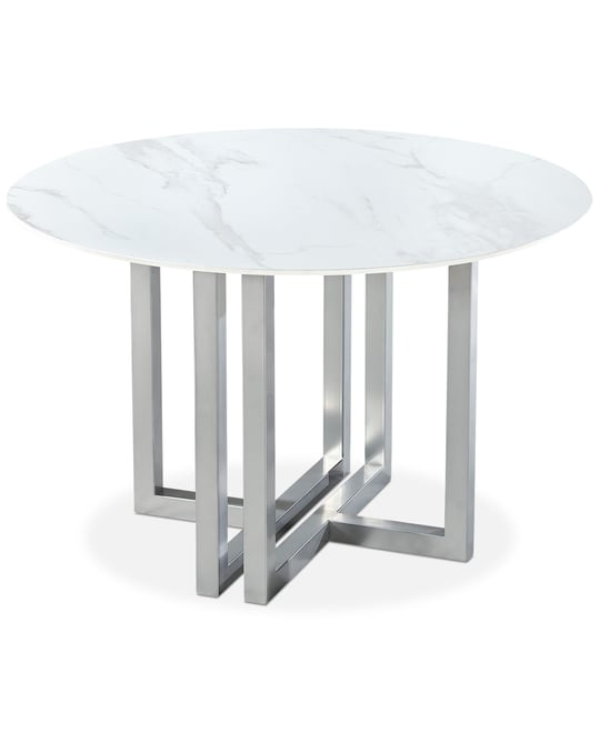Emila Round Sintered Stone Dining Table, Created for Macy's