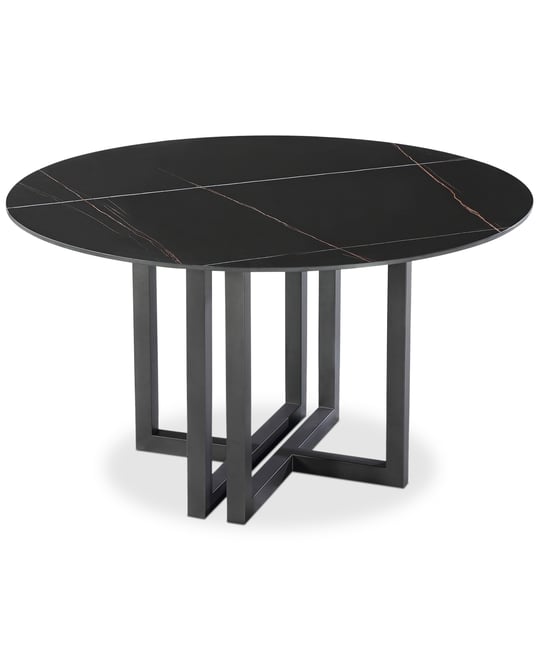 Emila Round Sintered Stone Dining Table, Created for Macy's