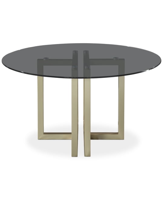 Emila Round Glass Dining Table, Created for Macy's