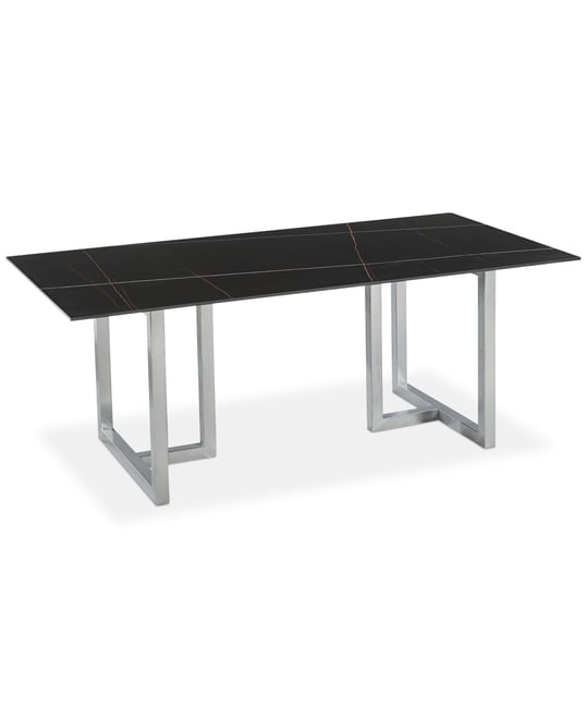 Emila Rectangular Sintered Stone Dining Table, Created for Macy's