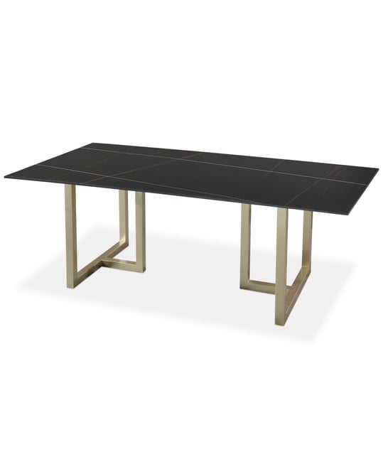 Emila Rectangular Sintered Stone Dining Table, Created for Macy's