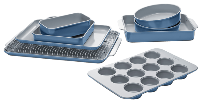 Ceramic Non-Stick 11 Piece Bakeware Set