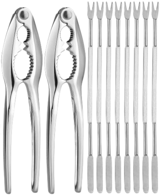 10 Piece Crab Crackers and Tools Set