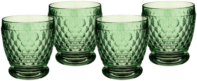 Boston Double Old Fashioned Glasses, Set of 4