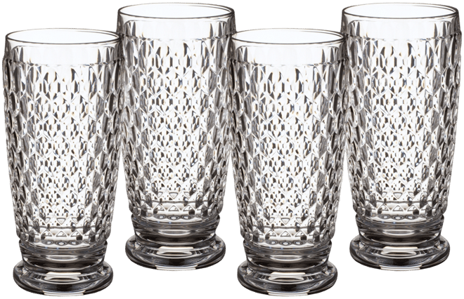 Boston Highball Glasses, Set of 4