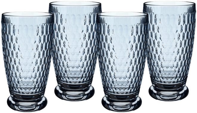 Boston Highball Glasses, Set of 4