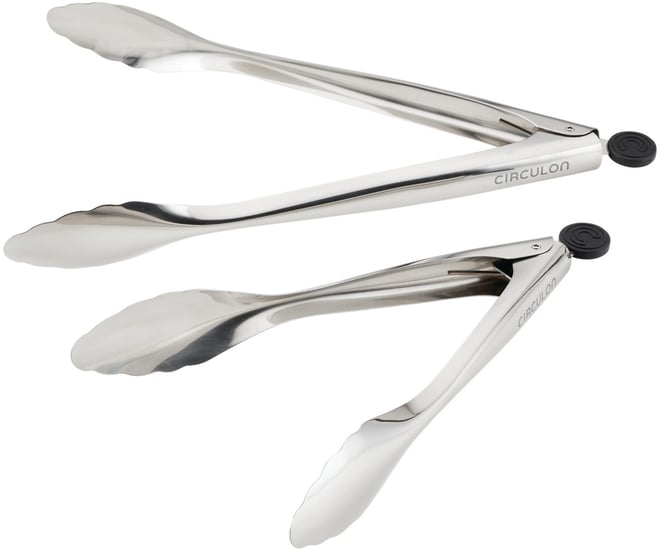 Tools Stainless Steel Kitchen Tongs, Set of 2