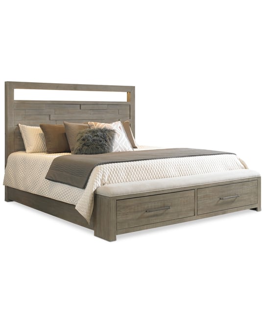 Furniture Intrigue King Storage Bed Macy s