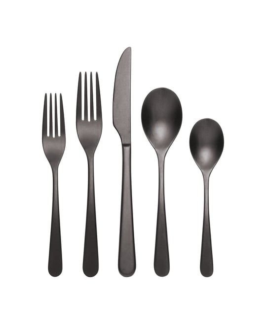 Kenbrook Tumbled 20 Piece Everyday Flatware Set, Service For 4