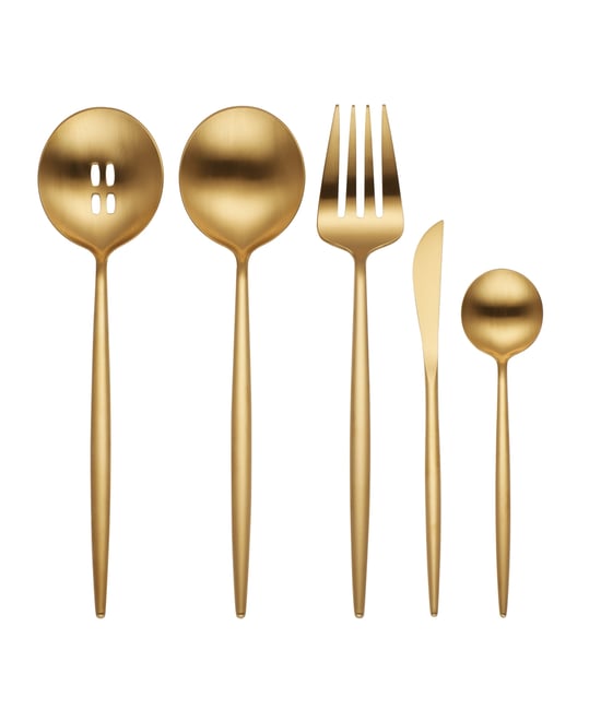 Skandia Zephyr Satin 45 Piece Flatware Set