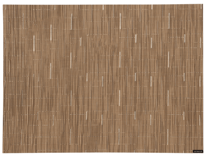 Bamboo Woven Vinyl Placemat 14" x 19"