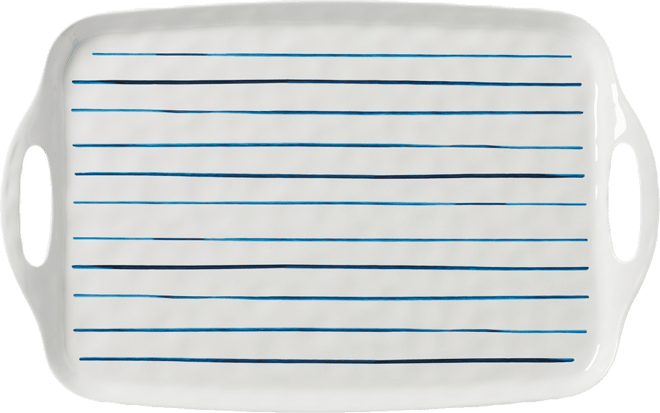 Blue Bay Melamine Handled Platter