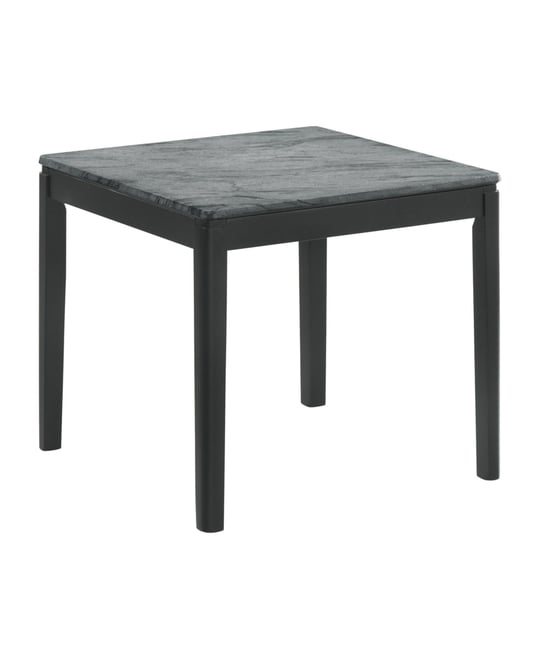 21.75" Asian Hardwood Square End Table