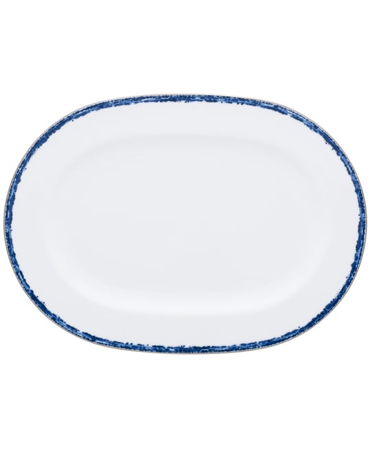 Rill Oval Platter, 14"
