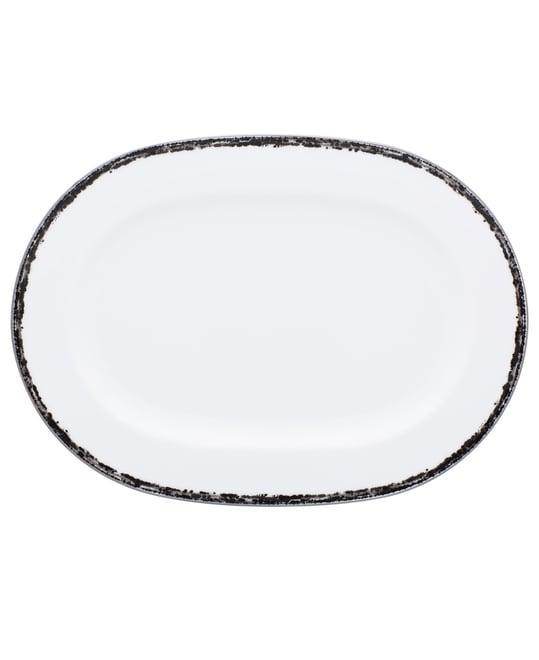 Rill Oval Platter, 14"