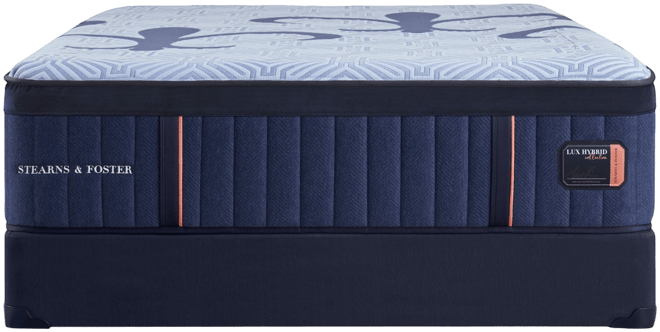 Stearns & Foster Lux Hybrid 14.5" Medium Tight Top Luxury Mattress- Queen