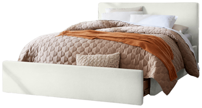 Mariley Queen Upholstered Storage Bed