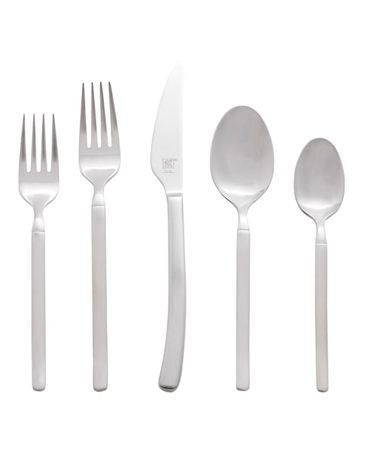 Zwilling J.A. Henckels Opus Stainless Steel Flatware Set, Silver - 45 count