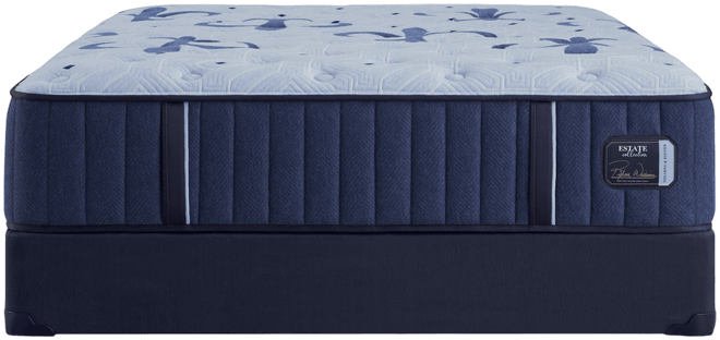 Estate 14.5" Firm Tight Top Innerspring Luxury Mattress Set- Queen Split
