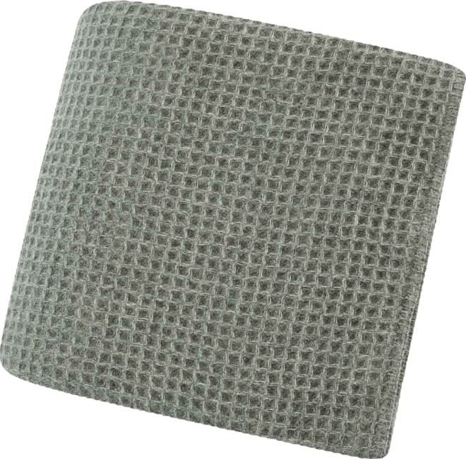 100% Wool Waffle Weave Blanket, King