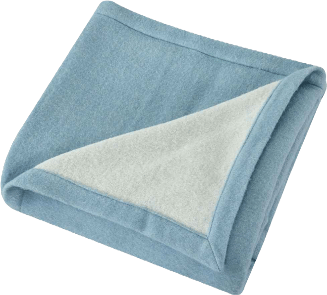 Self Hem Merino Wool Blanket, Full/Queen