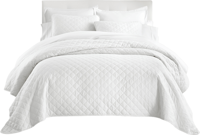 Diamond Stitch 2-Pc. Lightweight Quilt Set, Twin/Twin Xl