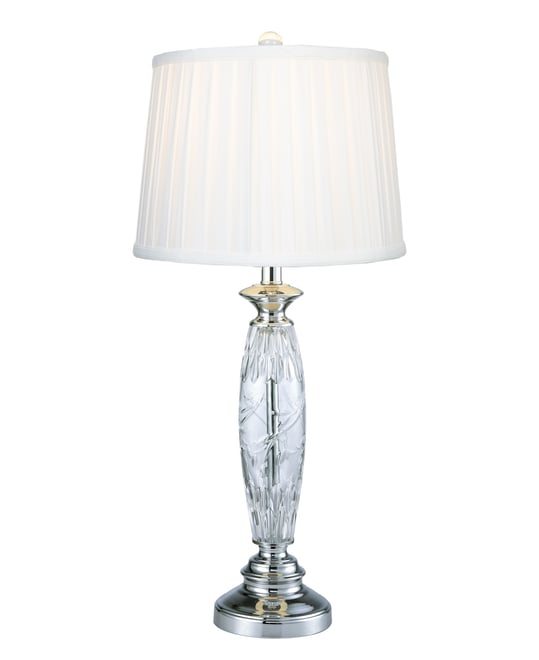 Powis Lead Crystal Table Lamp