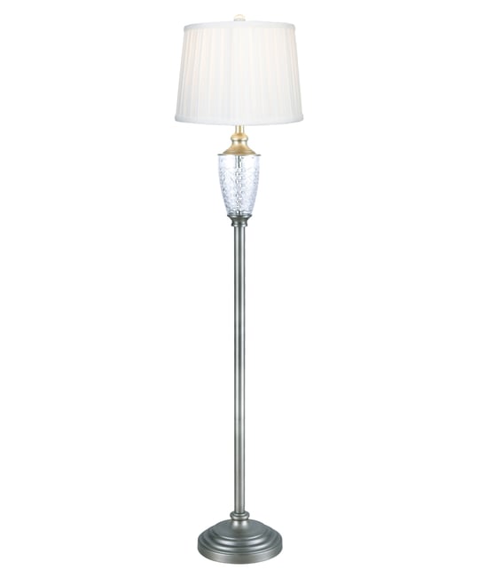 Castle Mountains Lead Crystal Floor Lamp