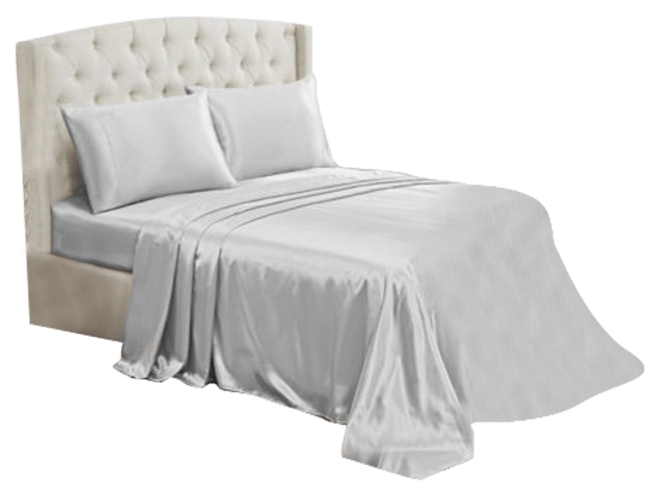 3 Piece Satin Sheet Set, Twin Xl