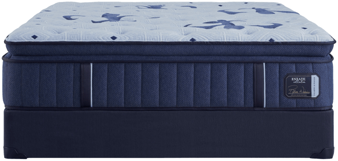 Estate 15" Soft Euro Pillowtop Innerspring Luxury Mattress Set- Full