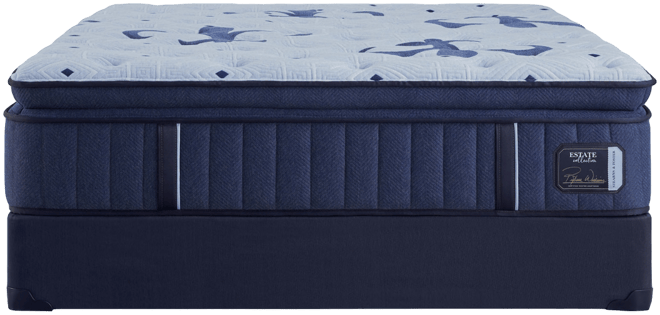 Estate 15" Firm Euro Pillowtop Innerspring Luxury Mattress Set- California King