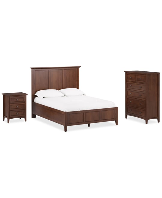 Hedworth Queen 3-Pc. Set (Bed, Chest & Nightstand)