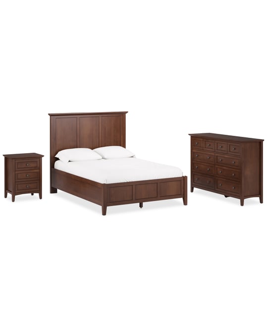 Hedworth King 3-Pc. Set (Bed, Dresser & Nightstand)