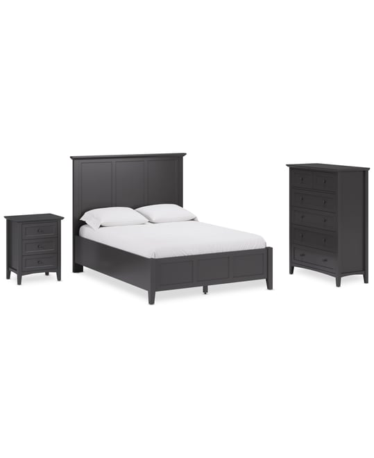 Hedworth California King 3-Pc. Set (Bed, Chest & Nightstand)