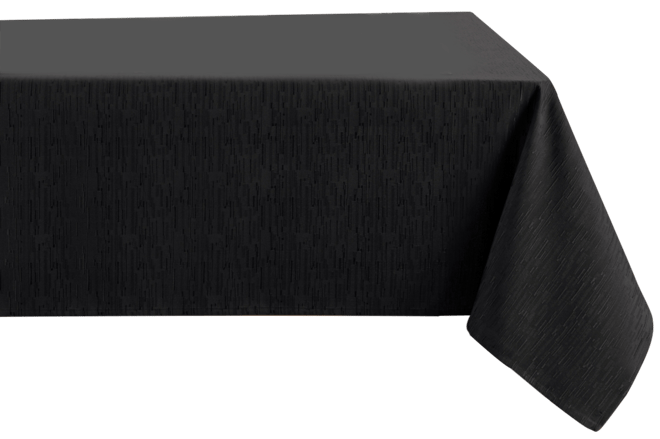 Continental Solid Texture Water and Stain Resistant Tablecloth, 52" x 70"