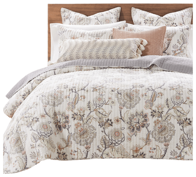 Ophelia Reversible 3-Pc. Quilt Set, Full/Queen