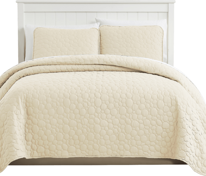 Pebbles 3-Pc. Quilt Set, Queen