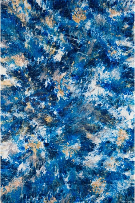 Kikiamo Washable KK17 8' x 10' Area Rug