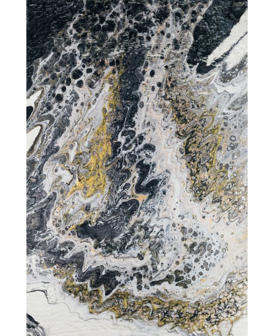 Kikiamo Washable KK13 8' x 10' Area Rug