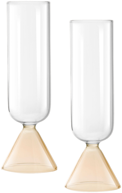 Venice Flute Glasses, Set of 2