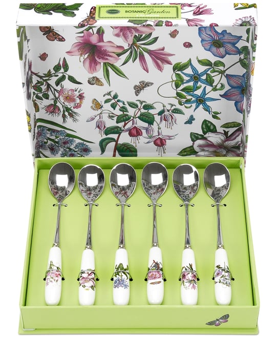 Botanic Garden Teaspoons, Set of 6