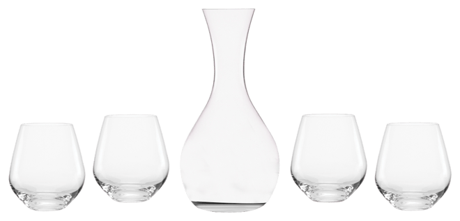 Tuscany Classics 5-Piece Decanter Glass Set
