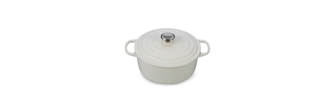 Signature Enameled Cast Iron 5.5 Qt. Round Dutch Oven