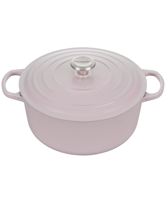 Signature Enameled Cast Iron 5.5 Qt. Round Dutch Oven